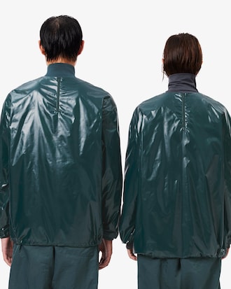 Runway Glossy Taffeta Sweatshirt