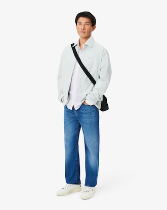 Slim Fit Stretch Poplin Shirt