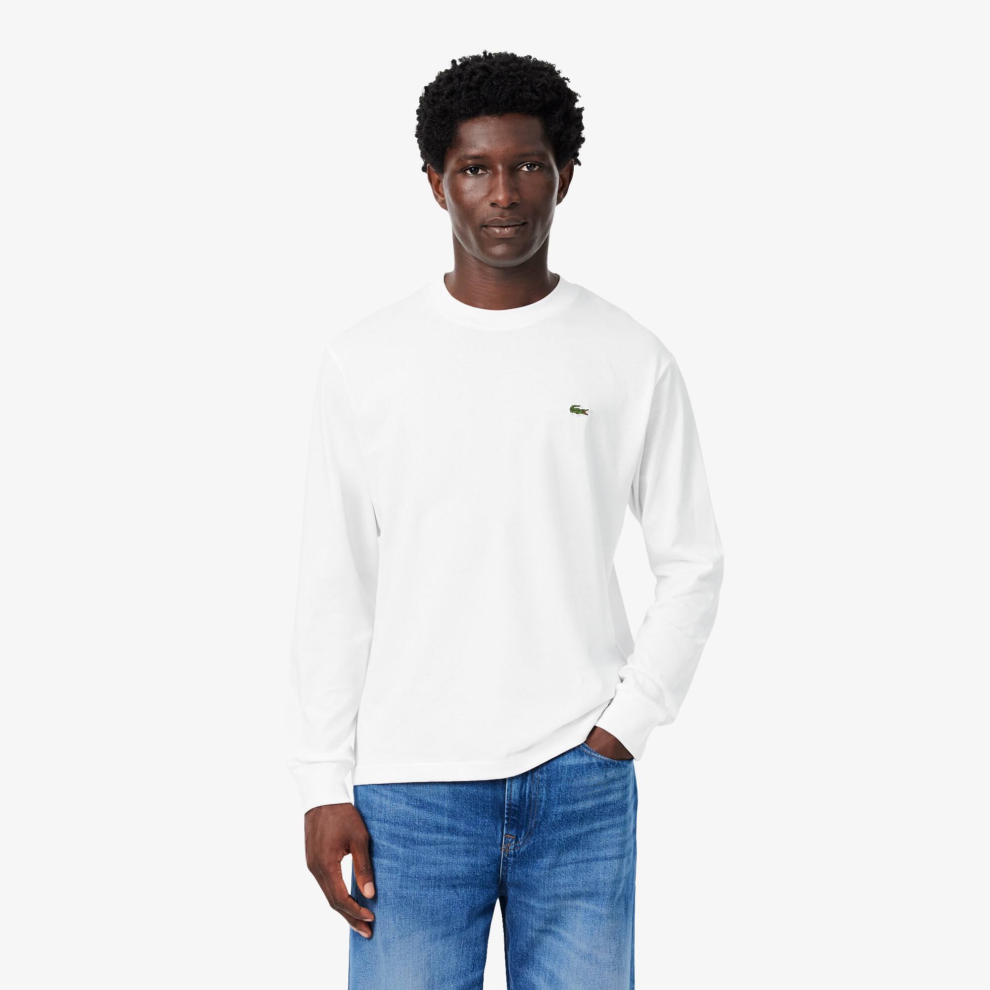 s*7様 OriginalCottonLongSleeveT-shirt OVY Fruit of the Loom Mens 