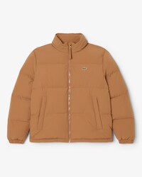 Water-Repellent Hooded Down Jacket
