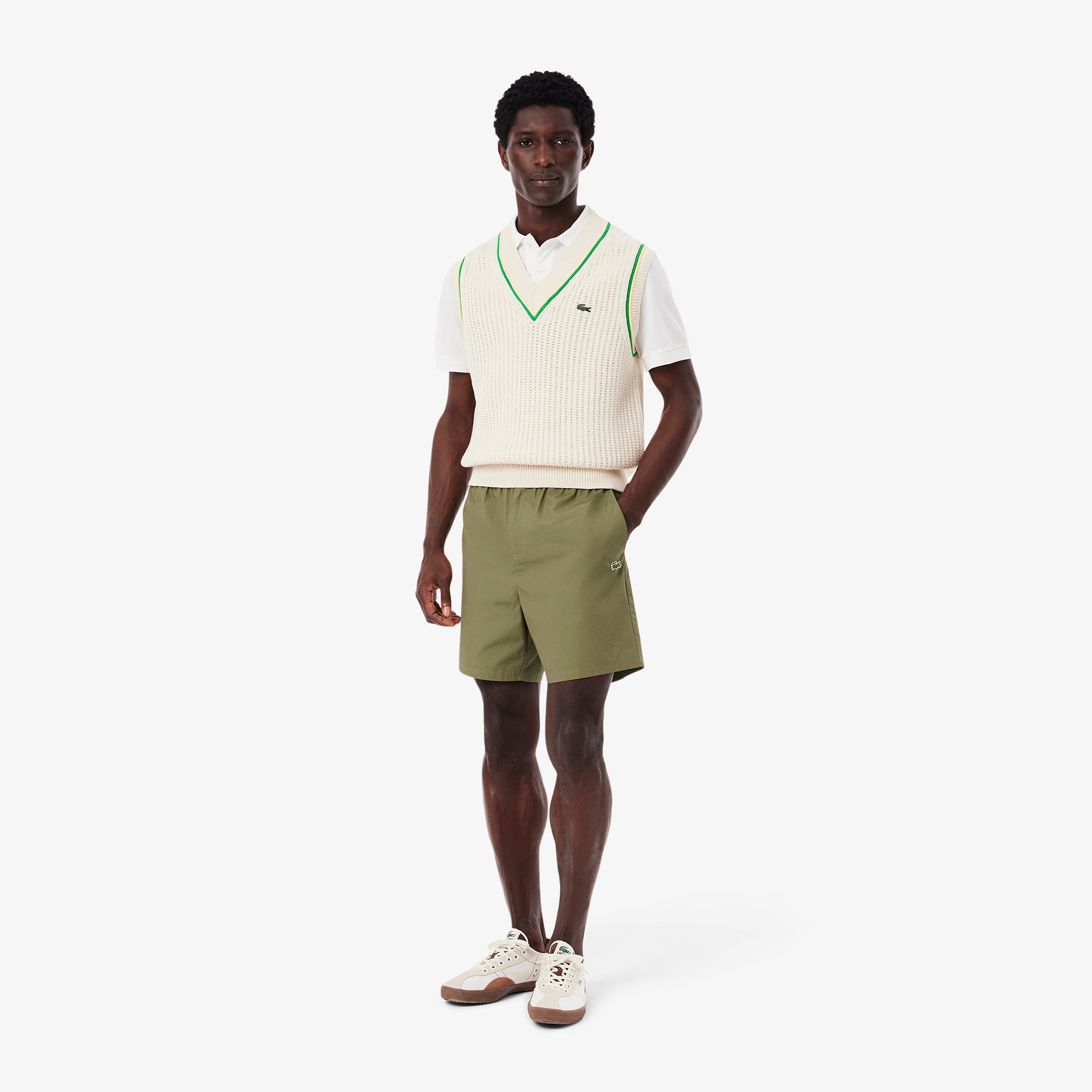 Relaxed Fit Poplin Shorts - Shorts - New In 2025 | Lacoste