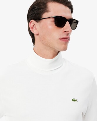 Long Sleeved Roll Neck T-shirt