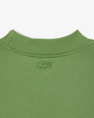 Embroidered Fleece Sweatshirt