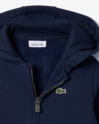 Zipped Fleece Hoodie
