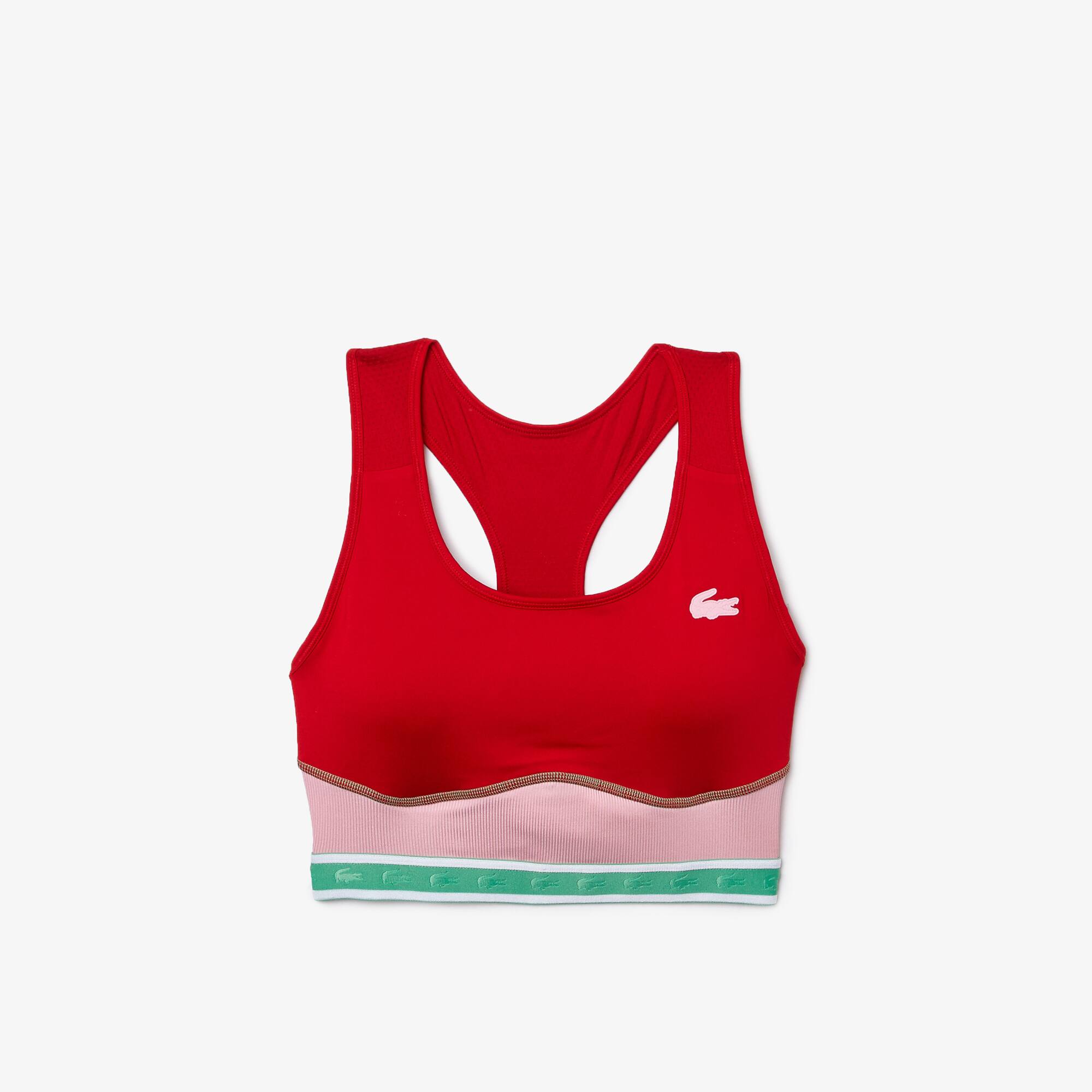 Lacoste Sports Bra Color Red