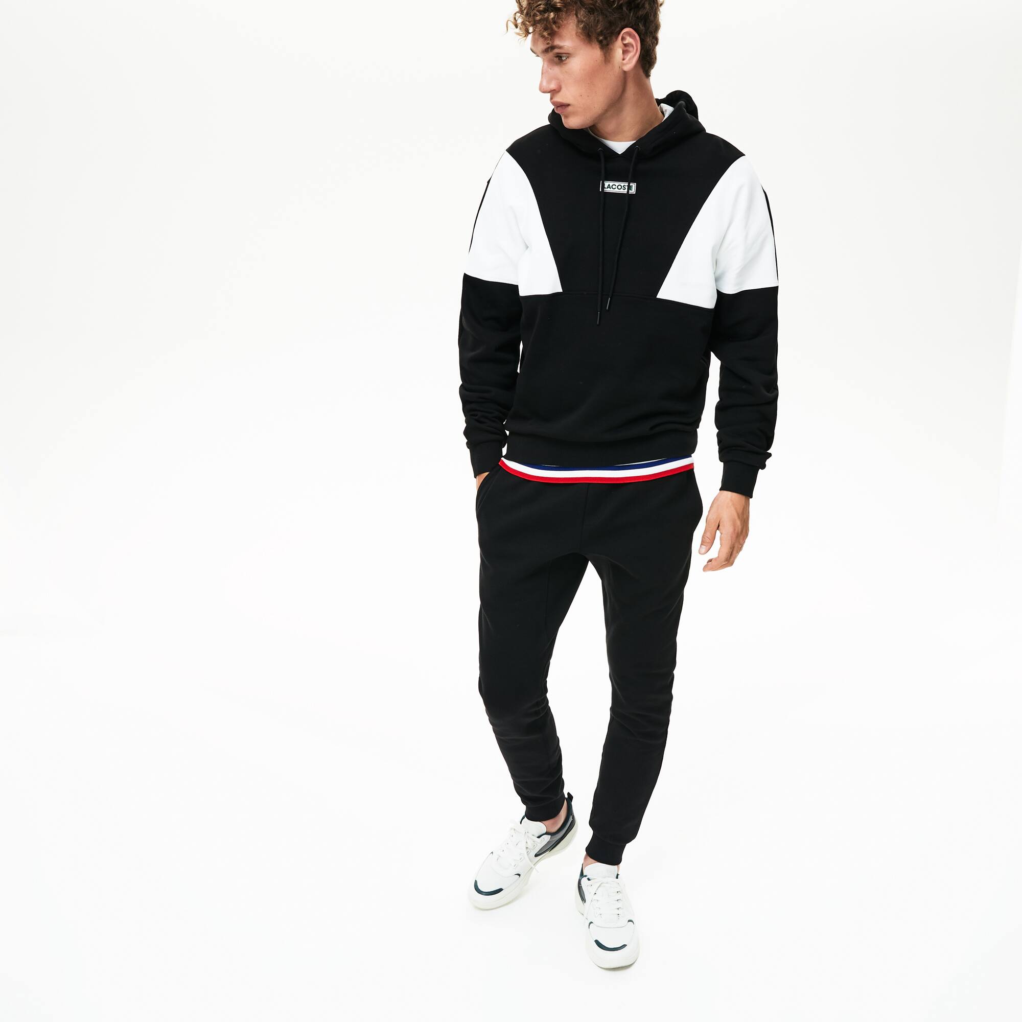 lacoste trackie bottoms