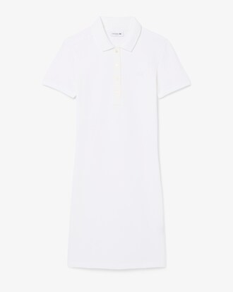 Slim Fit Stretch Piqu&eacute; Polo Dress