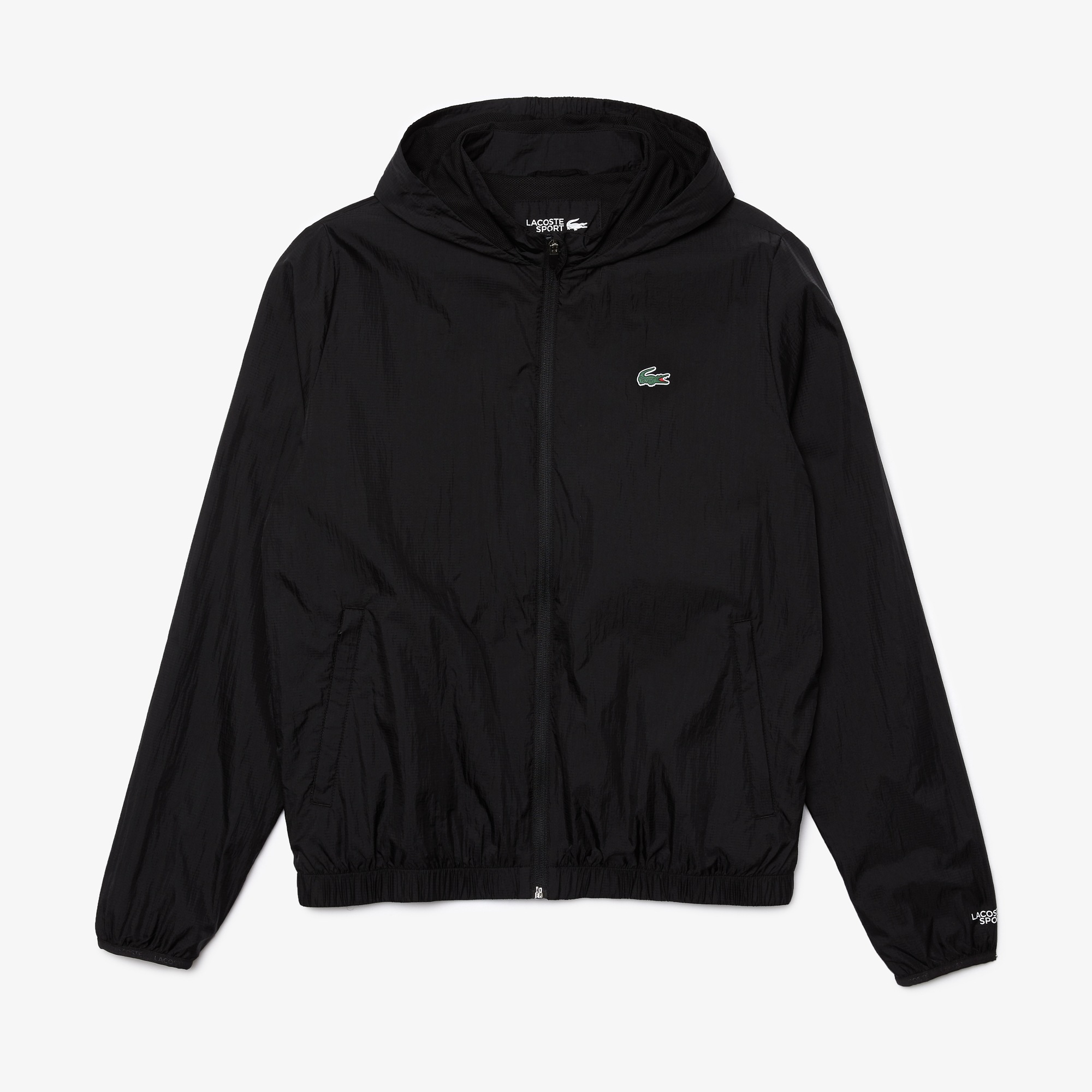 Men’s Lacoste SPORT Hooded Packable Lightweight Windbreaker LACOSTE