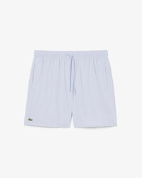 Mid Length Monochrome Swim Trunks