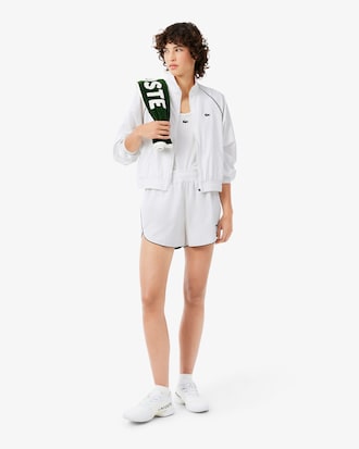 Trim Accent Water-Repellent Sport Jacket