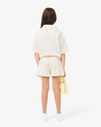 Striped Terry Shorts