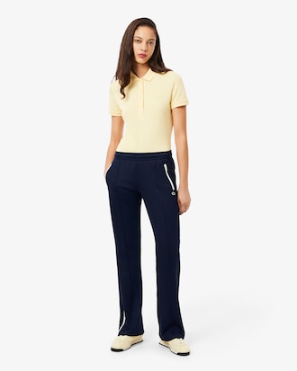 Flared Pleated Sweatpants
