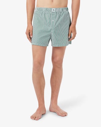 3-Pack Striped Cotton Poplin Boxers