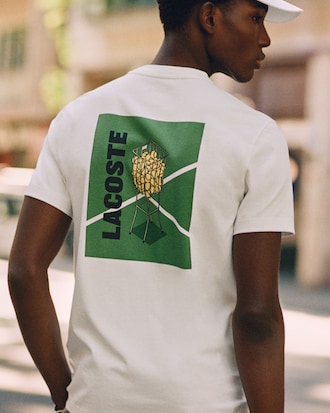 Ultra Dry Printed Tennis T-shirt