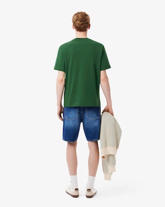 Cotton T-shirt with Breast Pocket