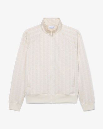 Monogram Jacquard Zipped Jacket