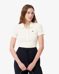 Slim Fit L.12.D Ribbed Cotton Polo Shirt