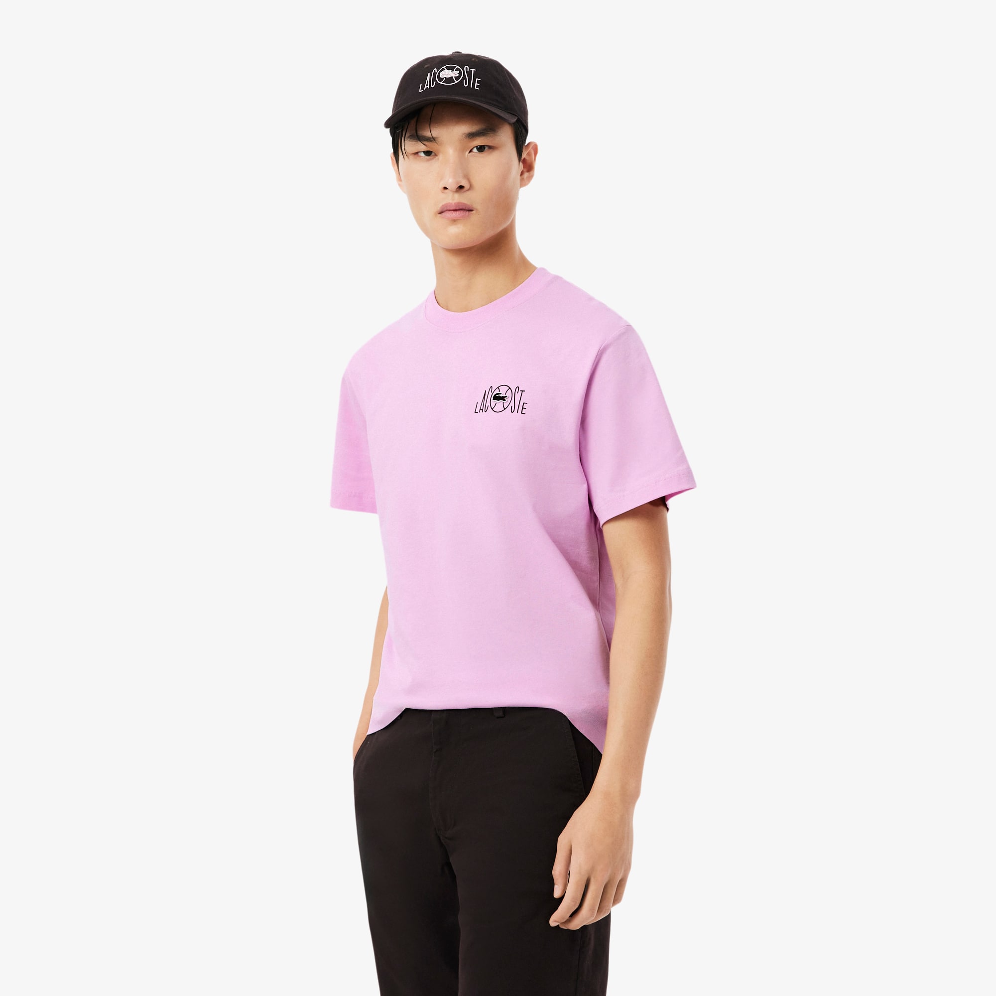 Printed Cotton T-shirt - Men's t-shirts - New In 2026 | Lacoste