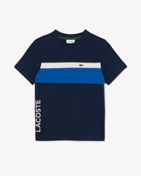 Cotton Colour-Block T-shirt
