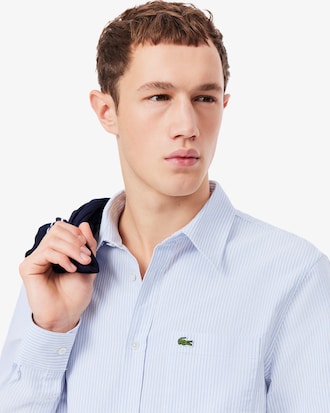 Regular Fit Striped Oxford Shirt