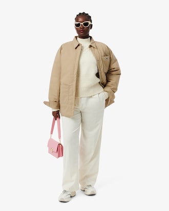 Water-Repellent Padded Overshirt