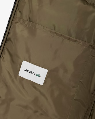 Water-Repellent Quilted Puffed Jacket