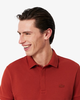 Regular Fit Paris Stretch Piqué Polo Shirt