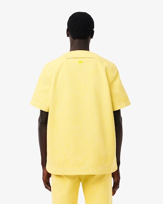 Runway Oversized Denim Polo
