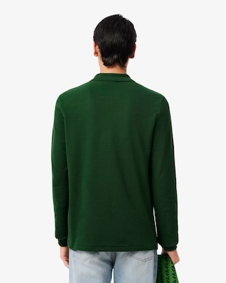 Classic Fit Long Sleeved L.12.12 Polo Shirt