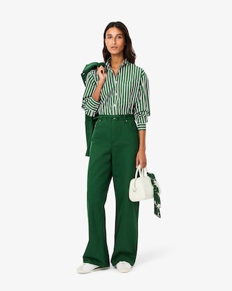 Oversized Cotton Poplin Shirt
