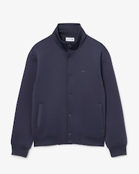 High Neck Embroidered Signature Jacket