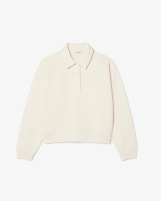 Polo Collar Sweatshirt