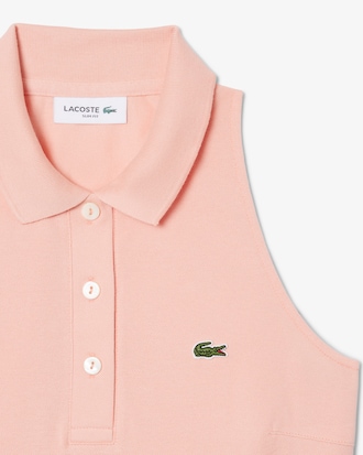 Sleeveless Piqu&eacute; Polo Shirt