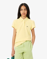 Scalloped Collar Piqu&eacute; Polo Shirt