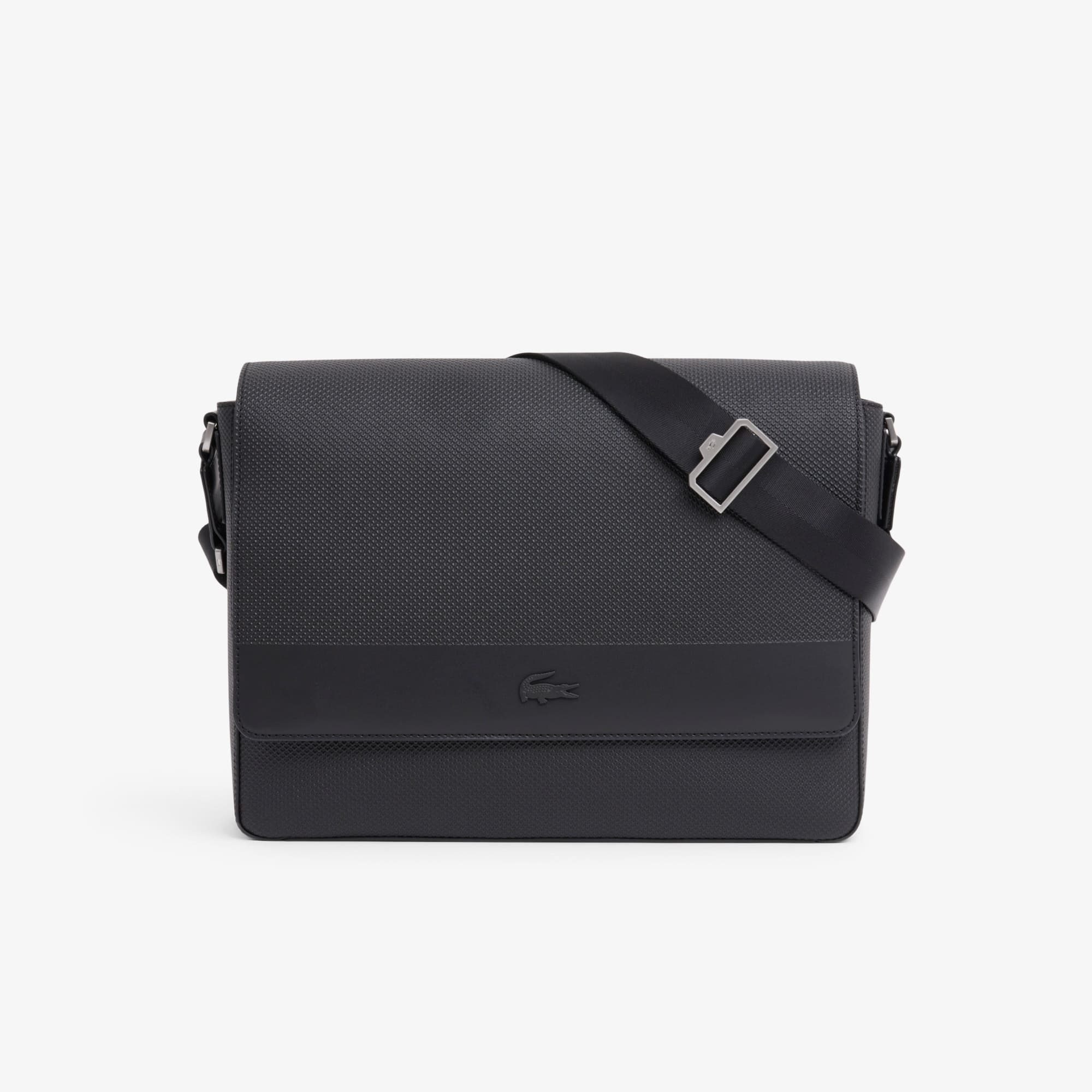 Large Chantaco Leather Messenger Bag - Men's Vertical Bags - New