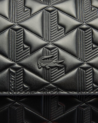 Maheki Embossed Leather Shoulder Bag