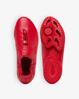 Women's Runway Low Set Leather Sneakers