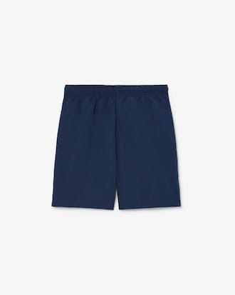 Monochrome Lined Swim Trunks