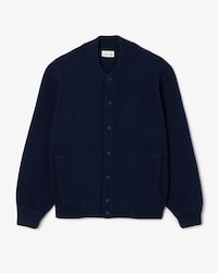 Merino Wool Jersey Bomber Jacket