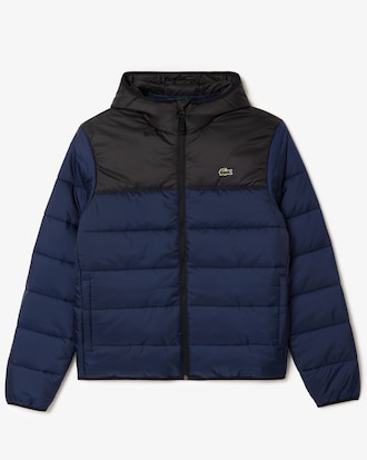 Water-Repellent Quilted Puffed Jacket