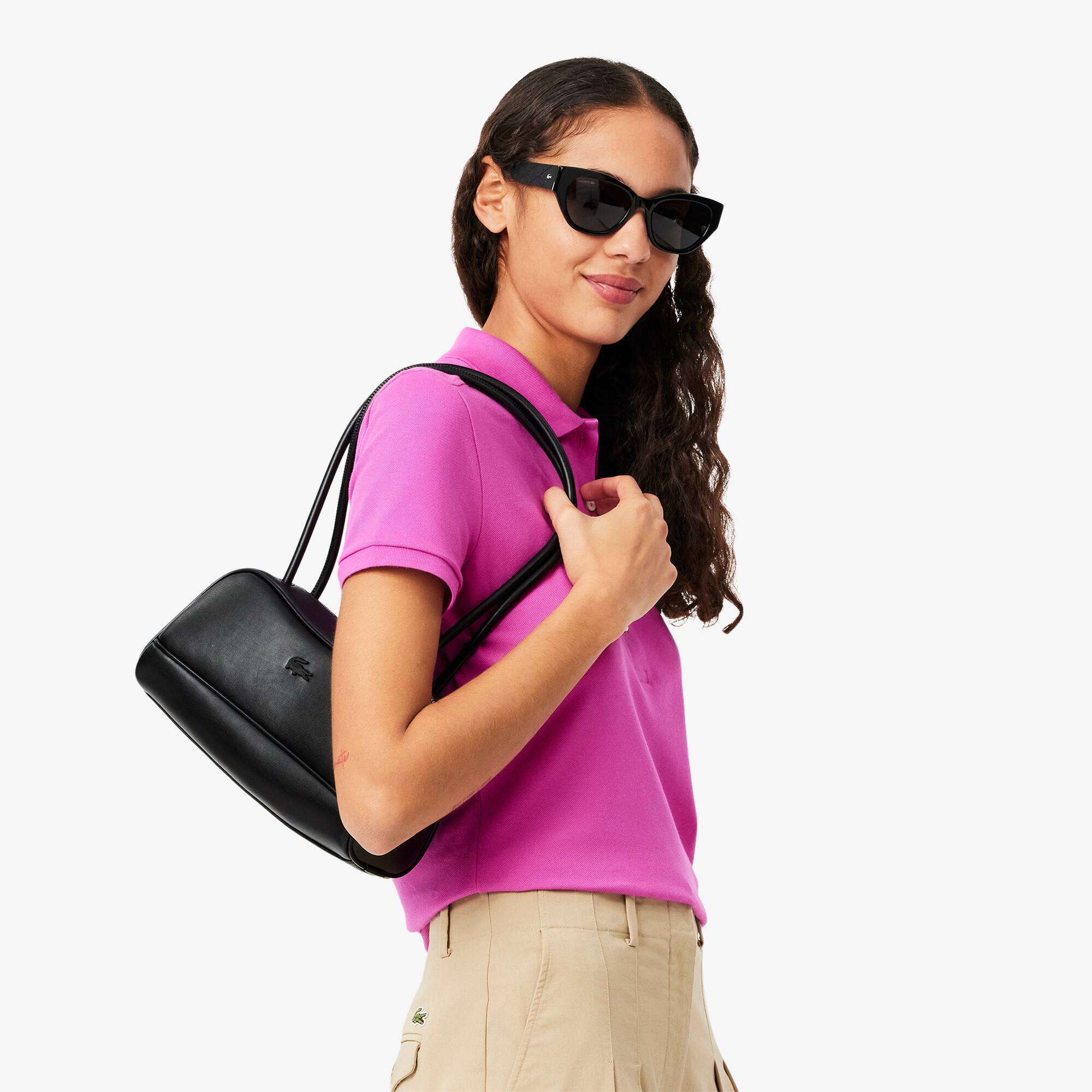 LACOSTE★LORA Horizontal Shoulder Bag★柔らかい革★早期完売 LACOSTE☆LORA Horizontal Shoulder Bag☆柔らかい革☆早期完売