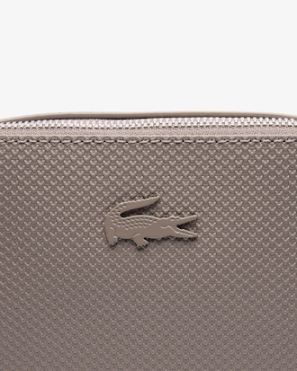 Chantaco Piqu&eacute; Leather Shoulder Bag