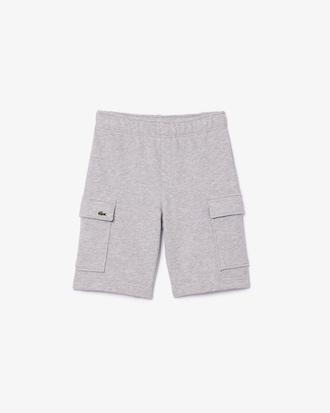 Fleece Cargo Shorts