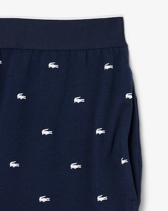 Straight Fit Printed Pyjama Shorts