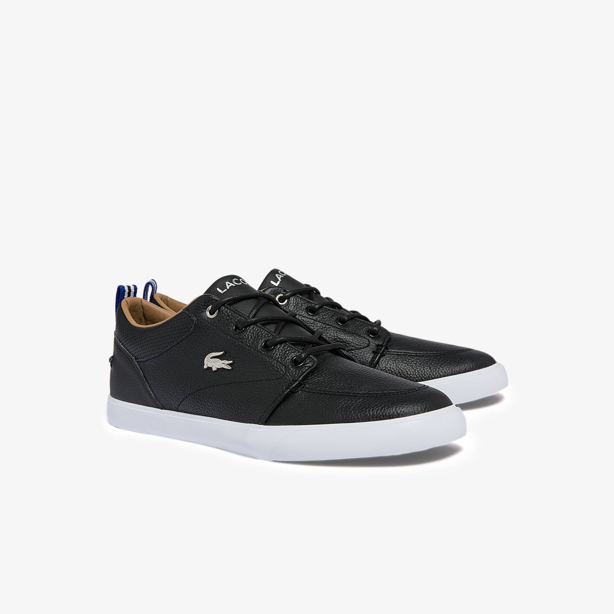 Men's Bayliss Leather Perforated Collar 