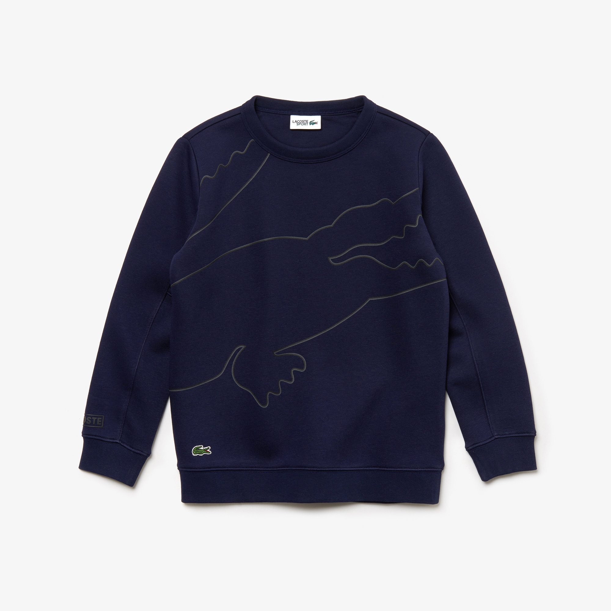 lacoste oversized croc