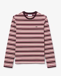Long Sleeved Striped Jersey T-shirt