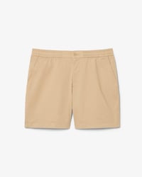 Regular Fit Stretch Cotton Shorts