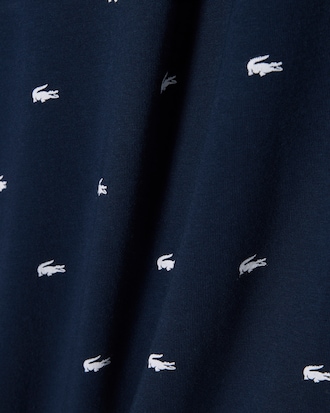 Crocodile Print Pyjama Top