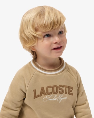 Lacoste Branded Fleece Sweatshirt